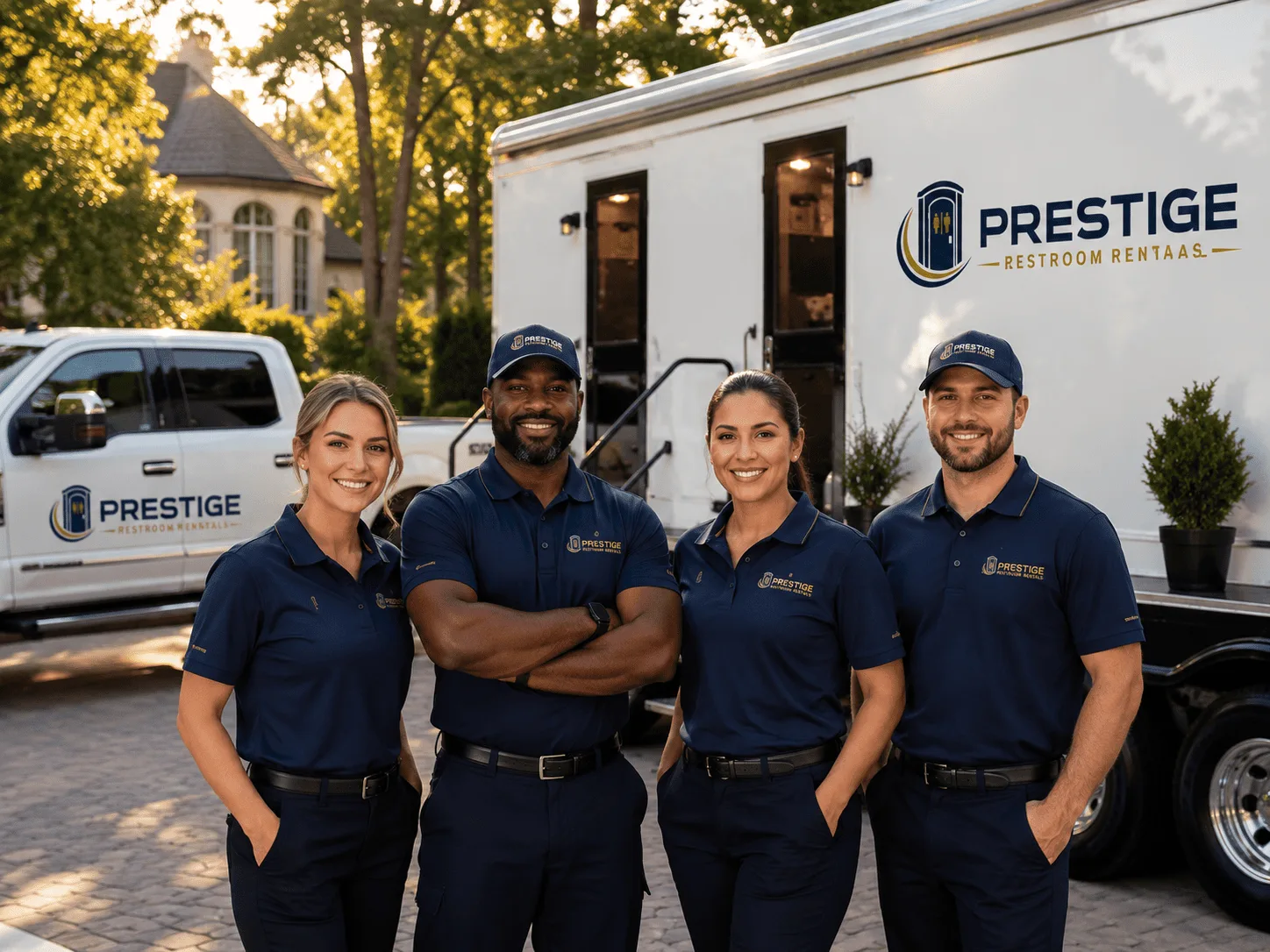 Trusted Luxury Portable Restrooms company in Fenton, LA